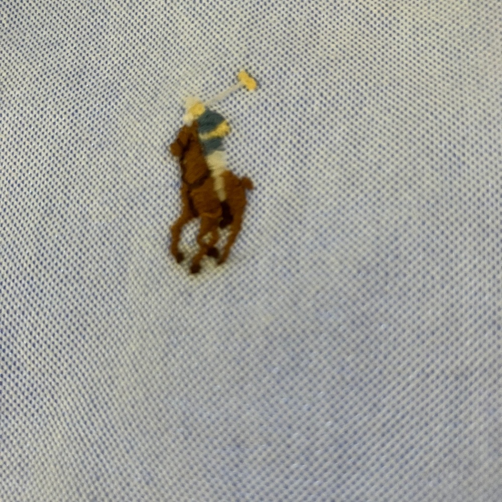 Ralph Lauren baby blue button up